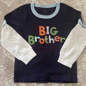 New no tag Carter’s Big Brother shirt size 4T